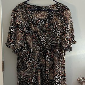 Paisley pattern blouse